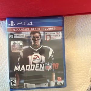 Madden 18 for PS4